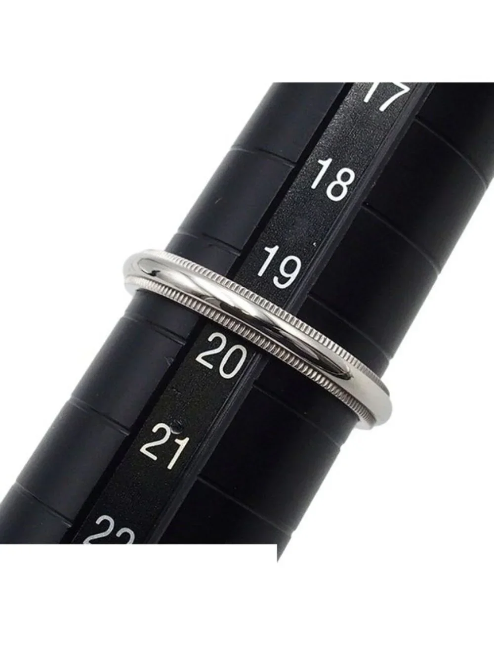 Tiffany & Co Milgrain Band Platinum 950 Ring